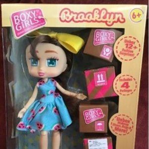 Boxy Girls Brooklyn 8" Fashion Girls Doll with 4 Surprise Boxes